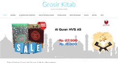 Desktop Screenshot of grosirkitab.com